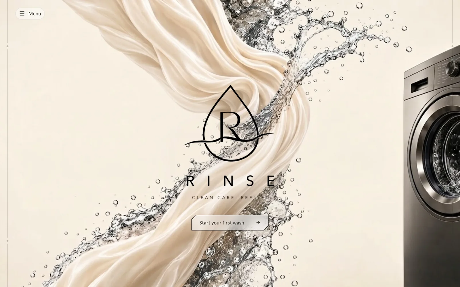 Rinse home page